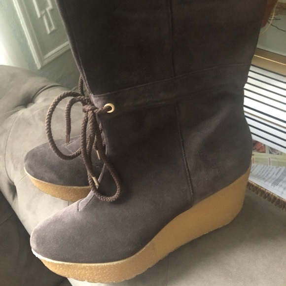 Rockport Women's Wedge heel Cedra Scrunched Boot size 11 new - Picture 8 of 9